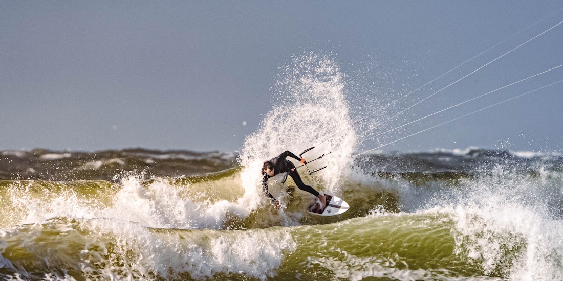 Freizeitangebote auf Borkum Kitesurfer