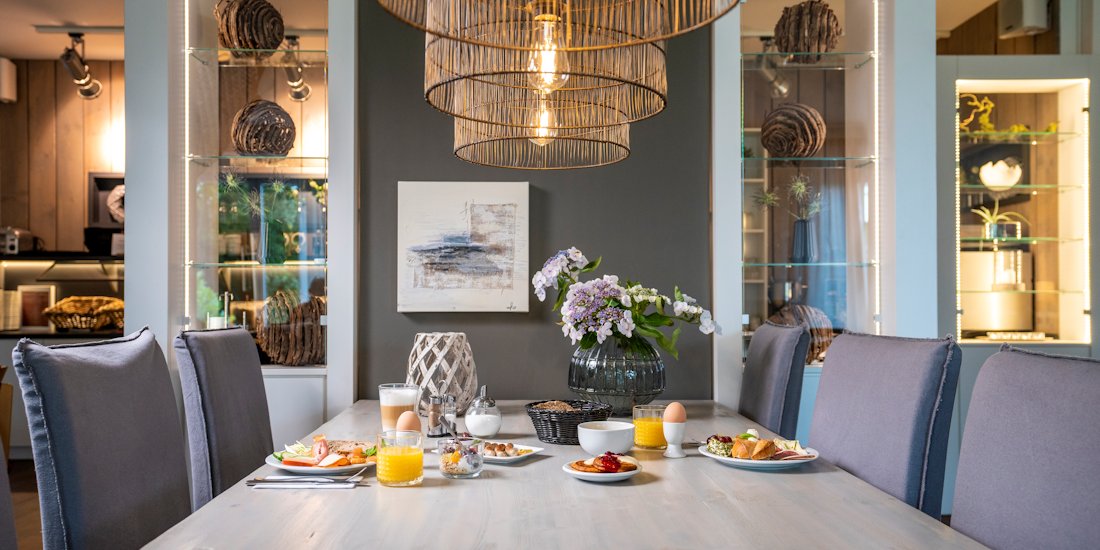 Frühstücksraum Insellust Resort arthotel bakker