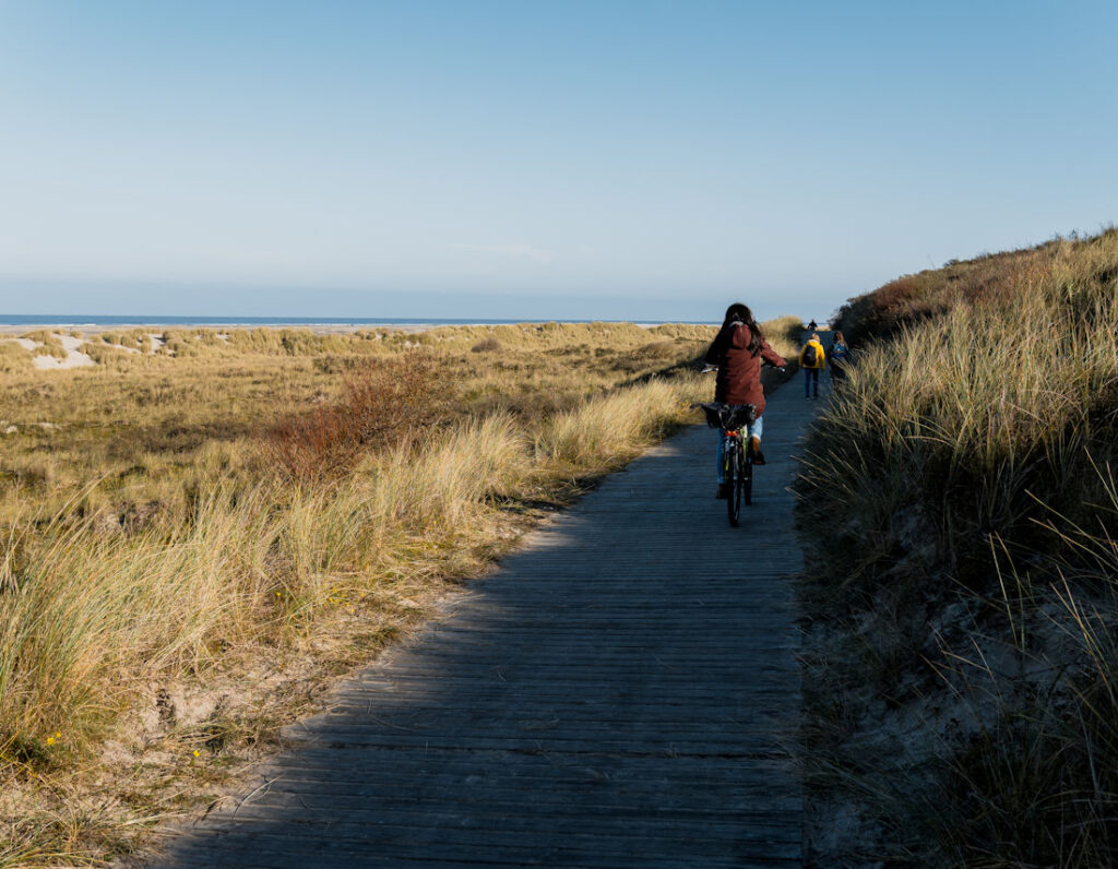 Radfahren Borkum